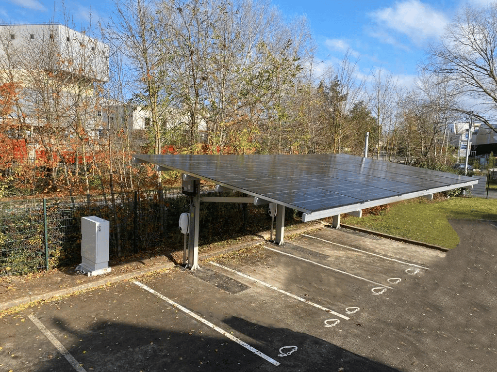 carport connecté eternasol panneau solaire marnes la vallée